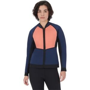 Sea-Doo Neoprene Montego Jacket Full‎ Zip UV Protection Watersport S NWT $118